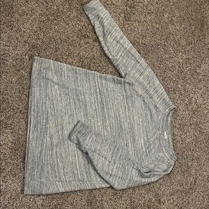 Caslon Heather Gray Knit Top